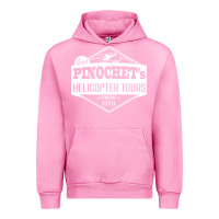 Fuchsia Pink Pinochet Helicopter Tours Urban Hoodie - InspiraDesign