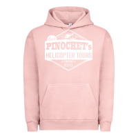 Pigment Salmon Pinochet Helicopter Tours Urban Hoodie - InspiraDesign