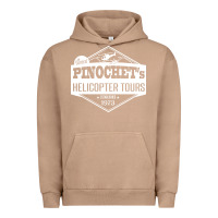 Pigment Burro Pinochet Helicopter Tours Urban Hoodie - InspiraDesign