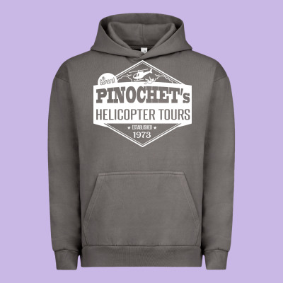 Pinochet Helicopter Tours Urban Hoodie Designed By Inspiradesign