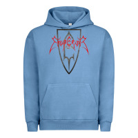 Pigment Pebble Blue music emper Urban Hoodie - InspiraDesign