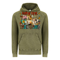 Vintage Olive Coffee First Then Cows Vintage Hoodie - FaDigitalArtStudio