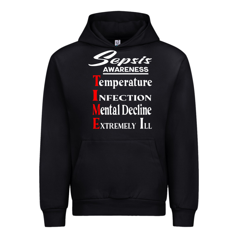Sepsis Awareness  Know Sepsis Signs  Sepsis Surviv Urban Hoodie by InspiraDesign | Teevron
