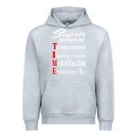 Heather Grey Sepsis Awareness  Know Sepsis Signs  Sepsis Surviv Urban Hoodie - InspiraDesign