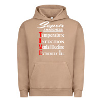 Pigment Burro Sepsis Awareness  Know Sepsis Signs  Sepsis Surviv Urban Hoodie - InspiraDesign