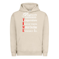 Pigment French Oak Sepsis Awareness  Know Sepsis Signs  Sepsis Surviv Urban Hoodie - InspiraDesign