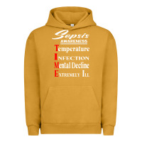 Pigment Peanut Butter Sepsis Awareness  Know Sepsis Signs  Sepsis Surviv Urban Hoodie - InspiraDesign