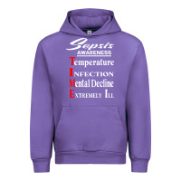 Tulip Sepsis Awareness  Know Sepsis Signs  Sepsis Surviv Urban Hoodie - InspiraDesign