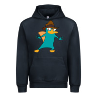 Navy Perry The Platypus Urban Hoodie - InspiraDesign