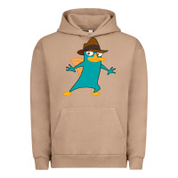 Pigment Burro Perry The Platypus Urban Hoodie - InspiraDesign