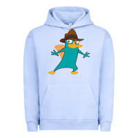 Pigment Grape Ice Perry The Platypus Urban Hoodie - InspiraDesign
