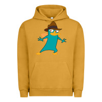 Pigment Peanut Butter Perry The Platypus Urban Hoodie - InspiraDesign