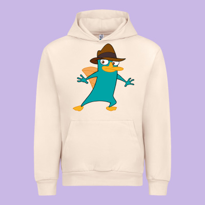 Perry The Platypus Urban Hoodie Designed By Inspiradesign
