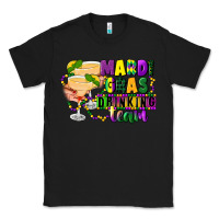 Black mardi gras drinking team margaritas Classic Tee - CowGirlArtShop
