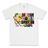 White mardi gras drinking team margaritas Classic Tee - CowGirlArtShop