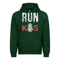Forest Green RUN k8s Urban Hoodie - InspiraDesign