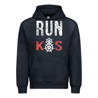 Navy RUN k8s Urban Hoodie - InspiraDesign