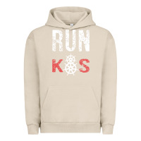 Pigment French Oak RUN k8s Urban Hoodie - InspiraDesign