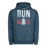 Pigment Midnight Navy RUN k8s Urban Hoodie - InspiraDesign