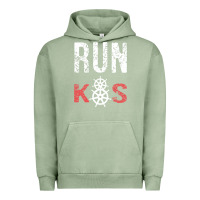 Pigment Oil Green RUN k8s Urban Hoodie - InspiraDesign