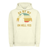 Pigment Pistachio oh my my oh hell yes petty funny music fans gifts Urban Hoodie - InspiraDesign