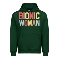 Forest Green bionic woman injury accident broken hip leg arm surgery t shirt Urban Hoodie - InspiraDesign