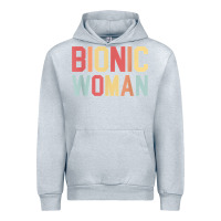 Heather Grey bionic woman injury accident broken hip leg arm surgery t shirt Urban Hoodie - InspiraDesign