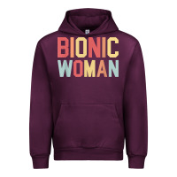 Mauve Wine bionic woman injury accident broken hip leg arm surgery t shirt Urban Hoodie - InspiraDesign