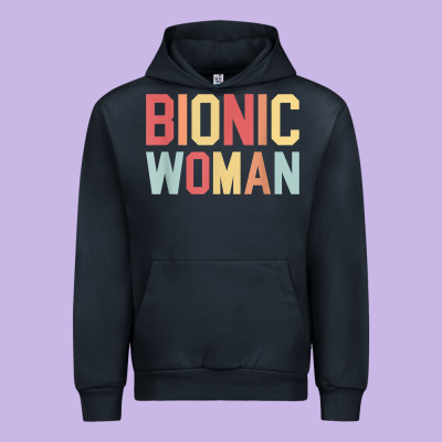 Bionic Woman Injury Accident Broken Hip Leg Arm Surgery T Shirt Urban Hoodie Designed By Inspiradesign