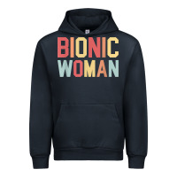 Navy bionic woman injury accident broken hip leg arm surgery t shirt Urban Hoodie - InspiraDesign