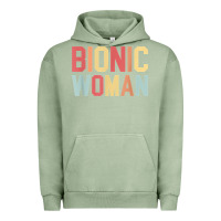 Pigment Oil Green bionic woman injury accident broken hip leg arm surgery t shirt Urban Hoodie - InspiraDesign