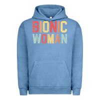 Pigment Pebble Blue bionic woman injury accident broken hip leg arm surgery t shirt Urban Hoodie - InspiraDesign
