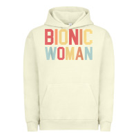 Pigment Pistachio bionic woman injury accident broken hip leg arm surgery t shirt Urban Hoodie - InspiraDesign