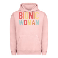 Pigment Salmon bionic woman injury accident broken hip leg arm surgery t shirt Urban Hoodie - InspiraDesign