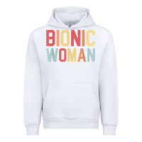 White bionic woman injury accident broken hip leg arm surgery t shirt Urban Hoodie - InspiraDesign