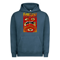Pigment Midnight Navy Kite fly Urban Hoodie - InspiraDesign