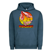 Pigment Midnight Navy Propagandhi Merch Essential Urban Hoodie - InspiraDesign