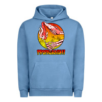 Pigment Pebble Blue Propagandhi Merch Essential Urban Hoodie - InspiraDesign