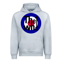 Heather Grey rock and roll Urban Hoodie - InspiraDesign