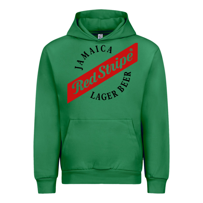 Jamaica Red Stripe Lager Beer Urban Hoodie by InspiraDesign | Teevron
