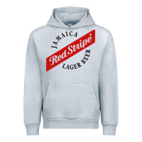 Heather Grey jamaica red stripe lager beer Urban Hoodie - InspiraDesign
