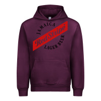 Mauve Wine jamaica red stripe lager beer Urban Hoodie - InspiraDesign