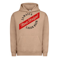 Pigment Burro jamaica red stripe lager beer Urban Hoodie - InspiraDesign