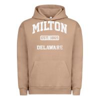 Pigment Burro milton delaware de vintage state athletic style t shirt Urban Hoodie - InspiraDesign
