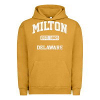 Pigment Peanut Butter milton delaware de vintage state athletic style t shirt Urban Hoodie - InspiraDesign