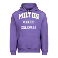 Tulip milton delaware de vintage state athletic style t shirt Urban Hoodie - InspiraDesign