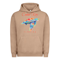 Pigment Burro Cedar Key Florida Watercolor Sea Turtle Sweatshirt Urban Hoodie - InspiraDesign