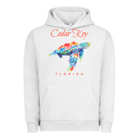 Pigment Lunar Rock Cedar Key Florida Watercolor Sea Turtle Sweatshirt Urban Hoodie - InspiraDesign