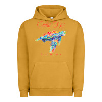 Pigment Peanut Butter Cedar Key Florida Watercolor Sea Turtle Sweatshirt Urban Hoodie - InspiraDesign