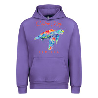 Tulip Cedar Key Florida Watercolor Sea Turtle Sweatshirt Urban Hoodie - InspiraDesign